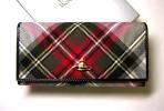 PhotoNo.1 ヴィヴィアンウエストウッド 二つ折長財布（WINTER TARTAN／EXIBITION NERO） 
