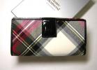 PhotoNo.2 ヴィヴィアンウエストウッド 二つ折Ｗホック長財布（WINTER TARTAN／EXIBITHION NERO）