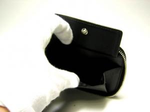 No.5 エンポリオアルマーニ　ラウンドファスナー財布（ブラック）