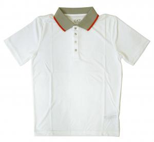 アルマーニ ポロシャツ ゴルフ メンズ ホワイト エンポリオアルマーニ EA7