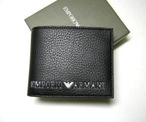  アルマーニ エンポリオアルマーニ　二つ折財布（ブラック） MainPhoto