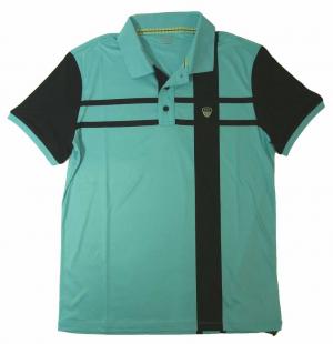アルマーニ ポロシャツ ライトブルー ゴルフ メンズ Mサイズ エンポリオアルマーニ EA7