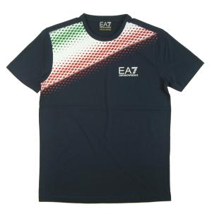 アルマーニ Tシャツ メンズ フラッグ 国旗 イタリア エンポリオアルマーニ　EA7