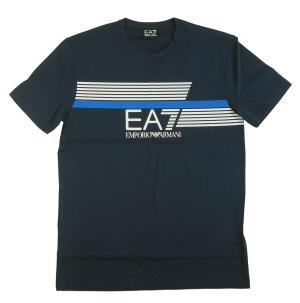 アルマーニ エンポリオアルマーニ　EA7 Tシャツ メンズ ネイビーブルー 