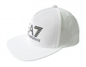 アルマーニ エンポリオアルマーニ EA7 キャップ 帽子 ラッパーハット ベースボール ゴルフ ホワイト
