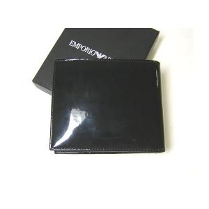 No.2 エンポリオアルマーニ　二つ折財布（ブラック）