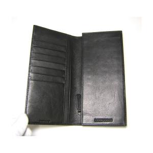 No.3 エンポリオアルマーニ　二つ折長財布（ブラック）