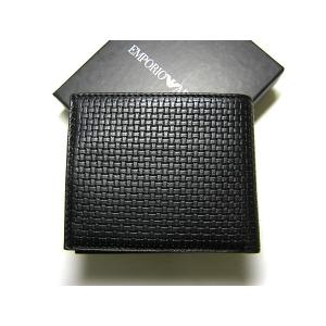 No.2 エンポリオアルマーニ　二つ折財布（ブラック）