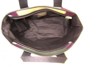 ◎人気◎BALLY ビッグ Bロゴ キャンバス トートバッグ パープル