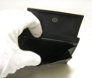 No.5 二つ折財布（ブラック）
