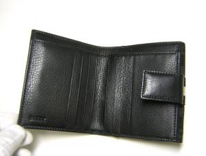 No.3 二つ折財布（ブラック）