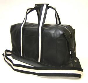 No.2 TRAVINO　レザーボストンバッグ（ブラック）