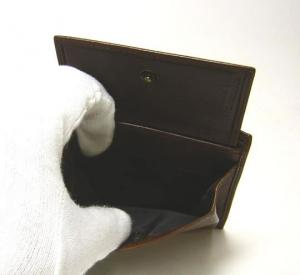 No.5 TIE／22　二つ折財布（ダークジルコン）