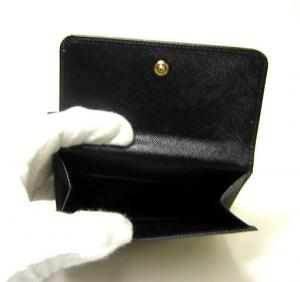 No.5 LAMISA／00　二つ折財布（ブラック）