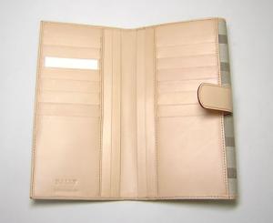 No.3 BIMBA／105　ビジーBロゴ　二つ折長財布（サンド）