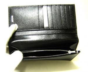No.7 GEMPLEN／00　二つ折長財布（ブラック）