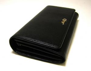 No.6 LAWSON／00　二つ折長財布（ブラック）