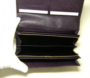 No.5 LAWSON／37　二つ折長財布（パープル）