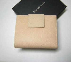 No.2 <お買い得特価>ブルガー パス付ダブルフェイス二つ折財布(ベージュ)