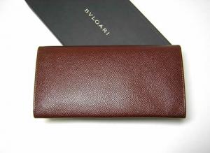 No.2 ブルガー　二つ折長財布（ダークブラウン）