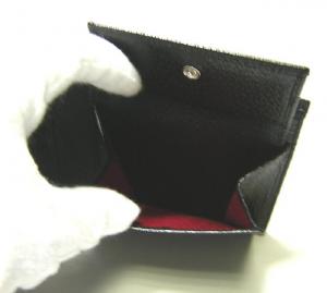No.5 ロゴマニア　二つ折財布（ロゴ／ブラック）
