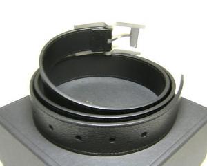 No.3 BVLGARI  Rettangolo3 ベルト（ブラック）91〜101cm