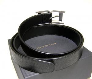 No.3 BVLGARI  Rettangolo4 ベルト（ブラック）95〜105cm