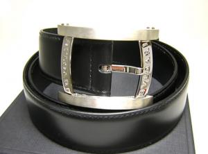 No.2 BVLGARI  Assioma2 ベルト（ブラック）86〜96cm