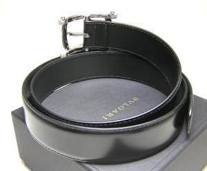No.3 BVLGARI  Assioma3 ベルト（ブラック）91〜101cm
