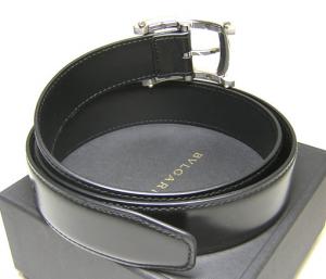 No.3 BVLGARI  Assioma4 ベルト（ブラック）95〜105cm
