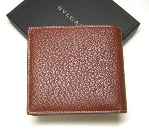 No.2 オバル 二つ折財布(ダークブラウン)
