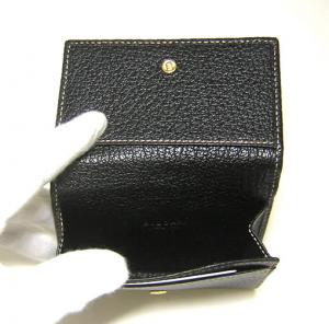No.4 オバル　名刺入れ（ブラック）