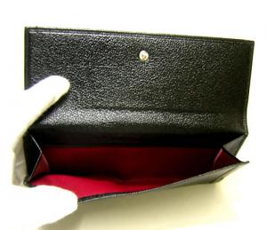 No.7 ドッピオトンド ダブルフェイス二つ折長財布(ブラック)