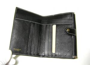 No.3 二つ折財布（ブラック）