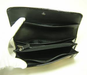 No.4 二つ折長財布（SUPERNOVA／BLACK）