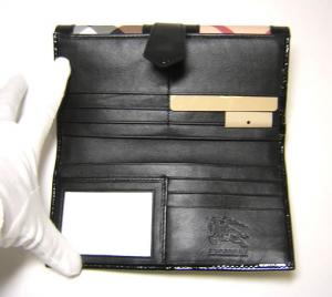 No.3 ダブルホック二つ折長財布（SUPERNOVA／BLACK）