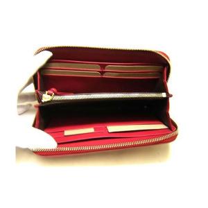 No.4 イントレチャート　ラウンドファスナー長財布（ポープル）