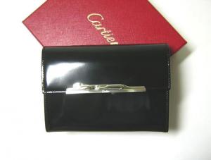  カルティエ マチ付き二つ折財布（アールデコ・パンテール／オニキス） MainPhoto