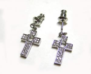 No.2 アクセサリー クロスピアス