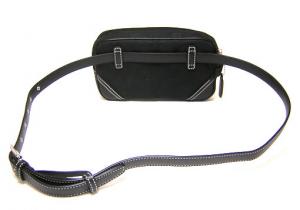 No.3 シグネチャー ヒップバッグ　シルバー色金具（SV／BK）