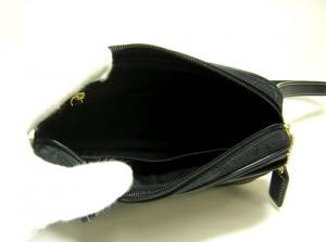 No.5 シグネチャー ヒップバッグ　ゴールド色金具（B4／BK）