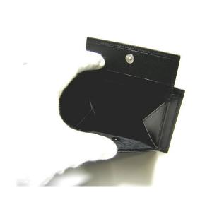 No.6 サイドカーブラック　二つ折財布