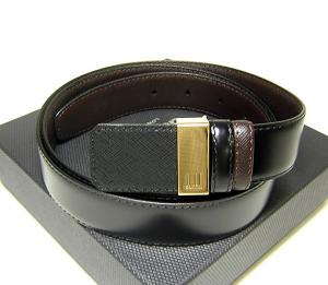 ダンヒル Dunhill メンズベルト(リバーシブル ブラック/ダークブラウン) MainPhoto