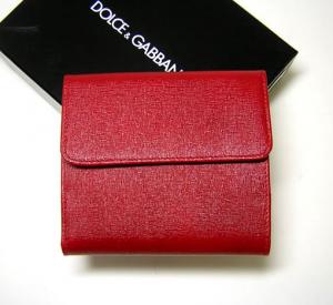 No.2 ニつ折ダブルホック財布（ロッソ）