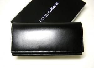 No.3 二つ折長財布（ブラック）