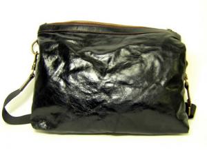 No.3 D&G　ショルダーバッグ（ブラック+ダークブラウン）