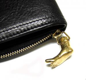 No.3 D＆G  二つ折財布（ブラック）