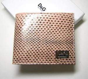  ドルチェ＆ガッバーナ D＆G  レザー二つ折財布（ピンク） MainPhoto