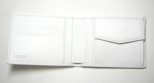 No.3 二つ折財布（ホワイト）