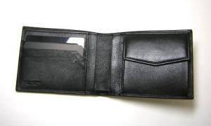 No.3 二つ折財布（ブラック）